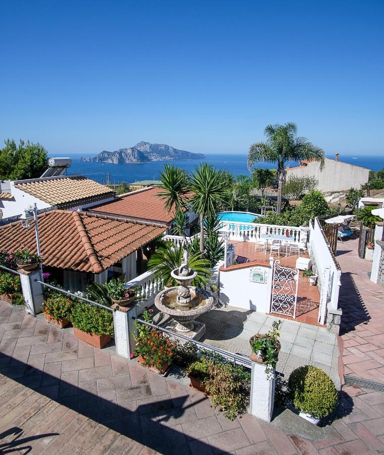 Вілла The Garden On Capri Масса-Лубренсе Екстер'єр фото