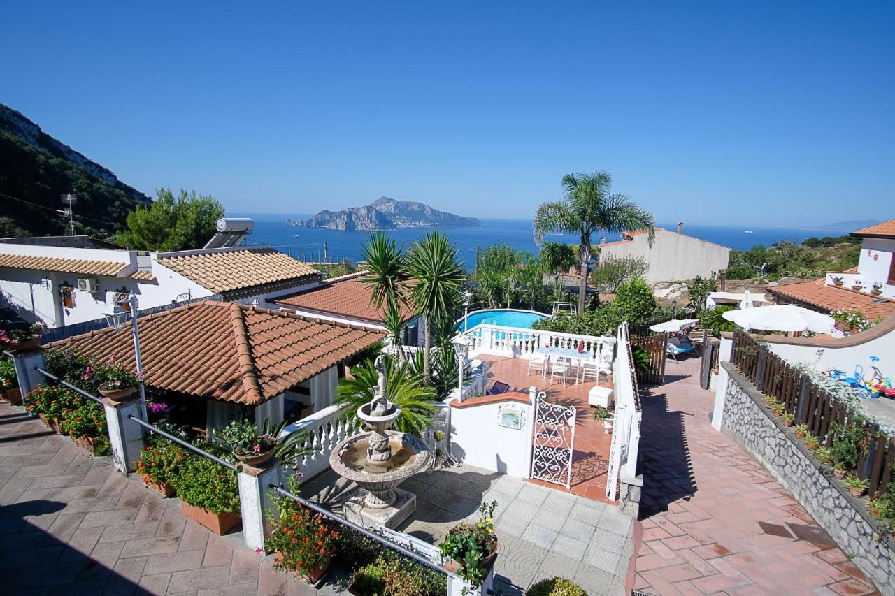 Вілла The Garden On Capri Масса-Лубренсе Екстер'єр фото