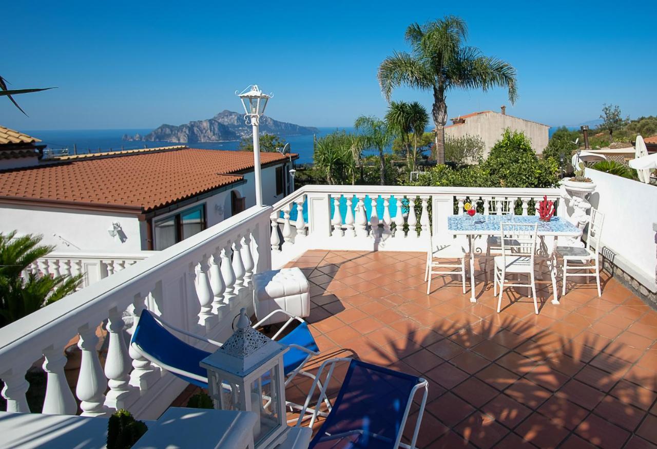 Вілла The Garden On Capri Масса-Лубренсе Екстер'єр фото