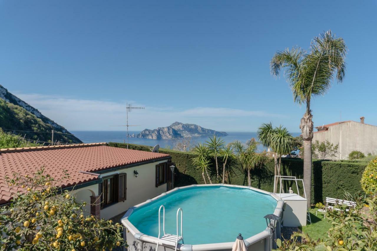 Вілла The Garden On Capri Масса-Лубренсе Екстер'єр фото