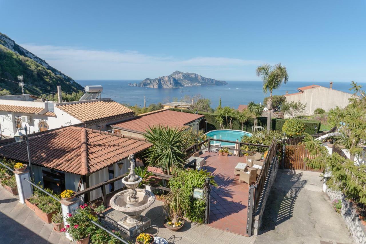 Вілла The Garden On Capri Масса-Лубренсе Екстер'єр фото